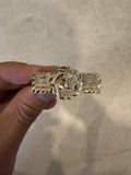 The World Is Yours Two Finger Ring